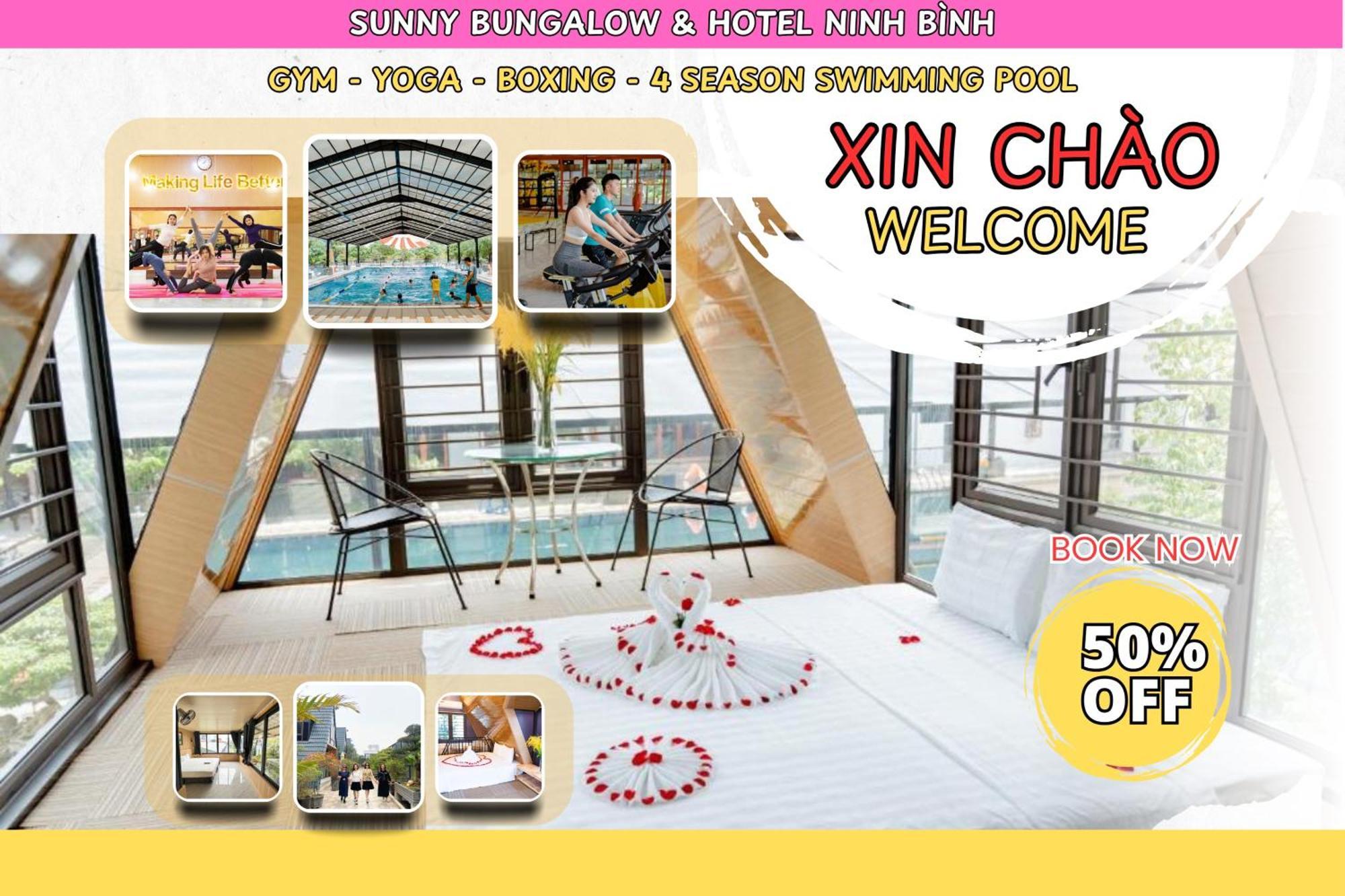 Sunny Bungalow & Hotel ニンビン エクステリア 写真