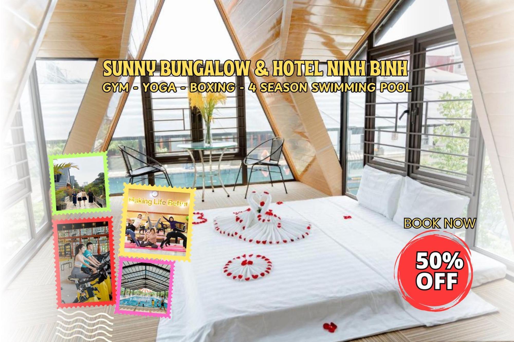 Sunny Bungalow & Hotel ニンビン エクステリア 写真